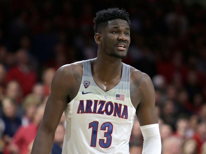 No. 4 Arizona — Deandre Ayton