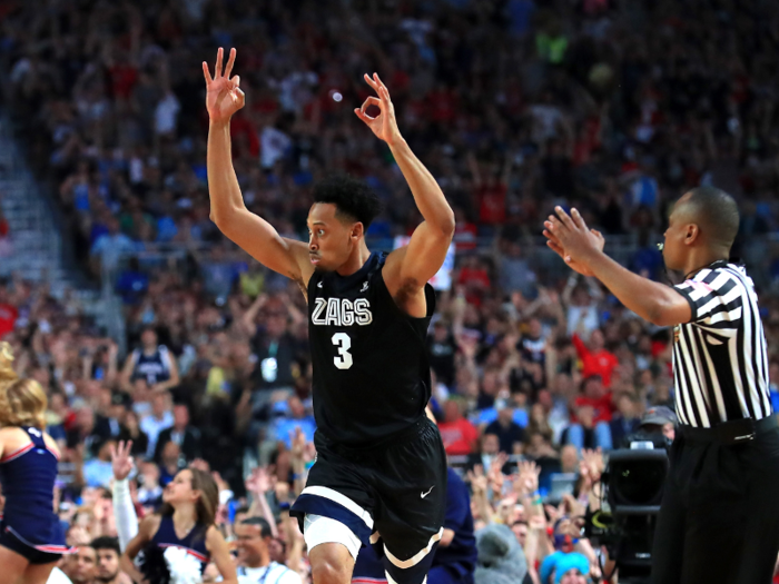 No. 4 Gonzaga — Johnathan Williams