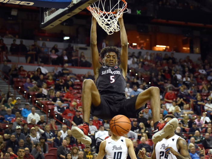 No. 11 San Diego State — Jalen McDaniels