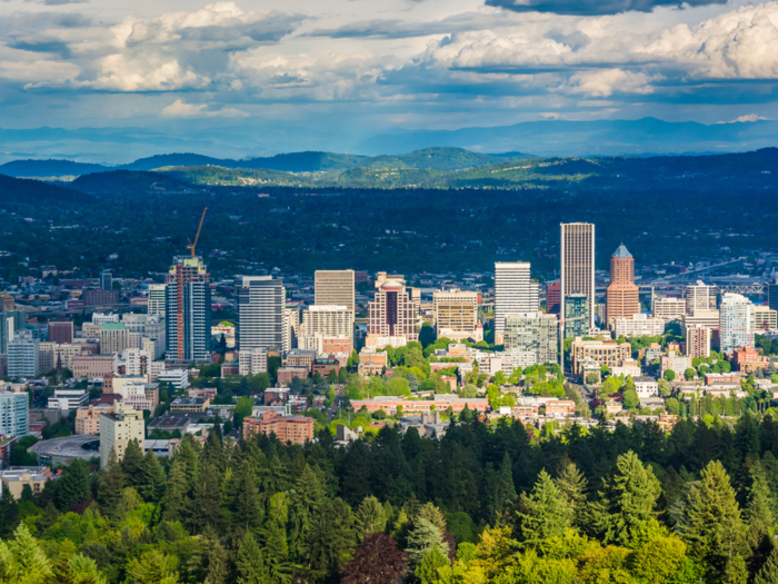 Portland: $473,200 home value