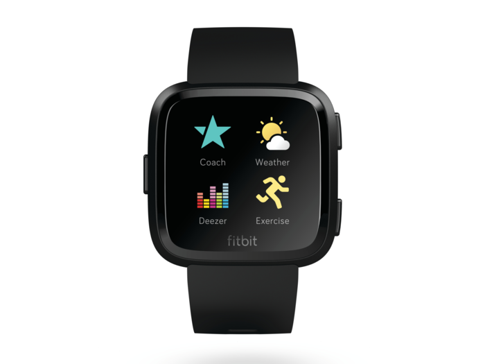 You can add apps and customizable watch faces to the Fitbit Versa.