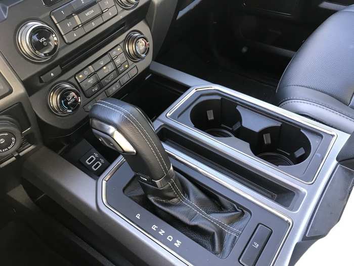 A stout 10-speed automatic transmission.