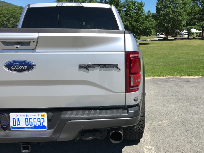 Cool Raptor badging.