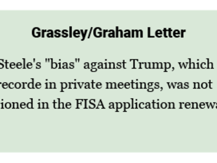 Should it matter that Steele communicated with former DOJ associate deputy attorney general Bruce Ohr?