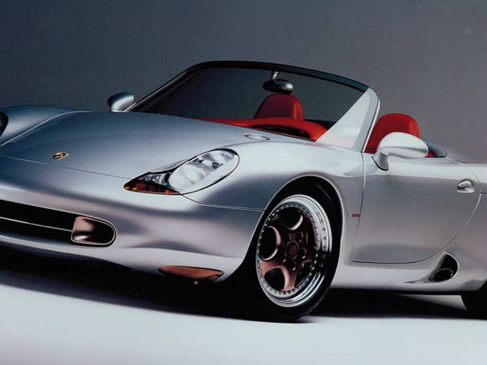 Even though the Boxster concept debuted in 1993 and...