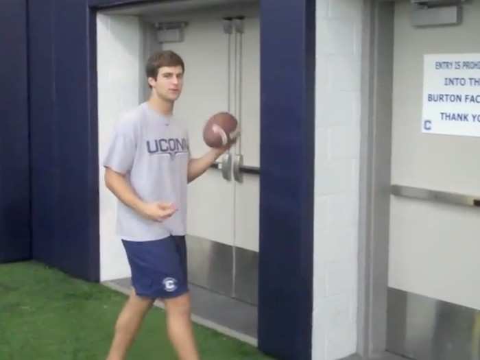 That same year, McEntee starred in a video titled "Johnny Mac Trick Shot Quarterback" of him making impressive football shots. The video went viral and was featured on CNN.