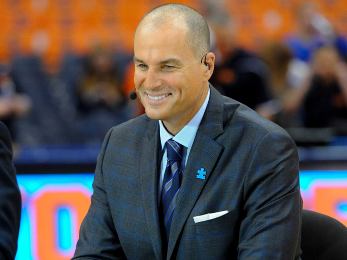 Jay Bilas currently serves as college basketball analyst for ESPN and is also an attorney with a law firm in Charlotte.