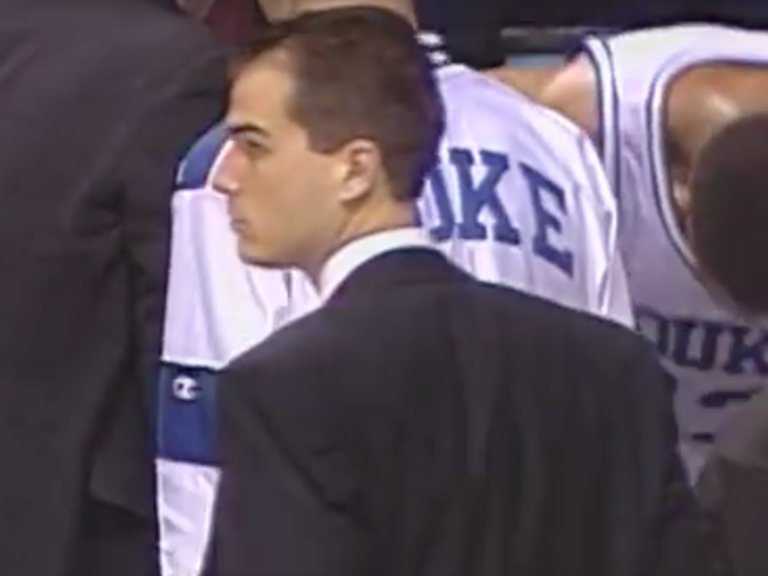 Another former Duke player, Bilas was an assistant coach for the Blue Devils, as well as a student at Duke Law School.