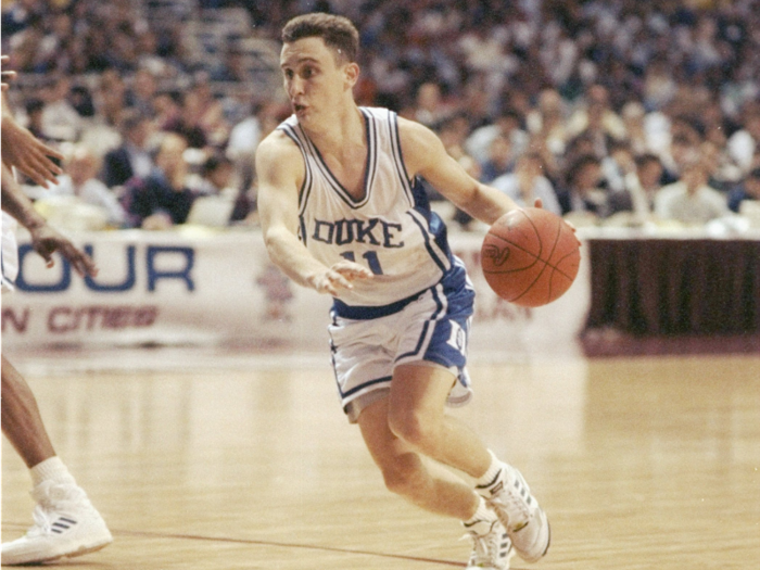 Bobby Hurley was the Blue Devils starting point guard and an All-American.