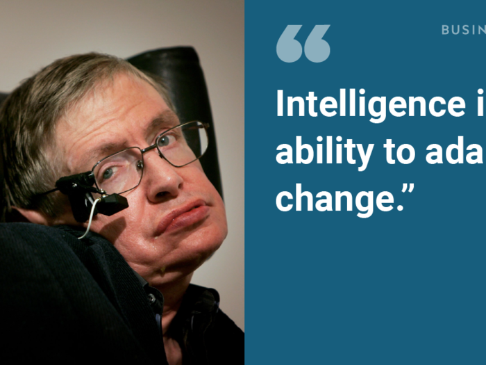On the purpose of intelligence: