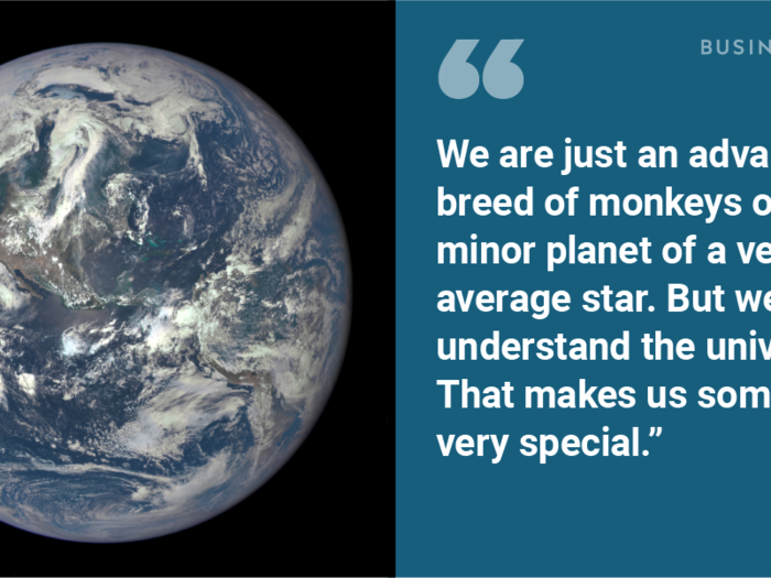 On the place of humans in the cosmos: