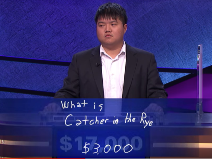 Chu was known as a risk-seeking player but claimed to be a risk-adverse investor before winning on "Jeopardy." He said he