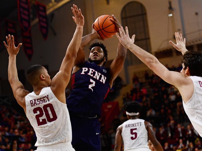 No. 16 Penn (+13.5) over No. 1 Kansas (Thursday, 2 p.m. TBS)