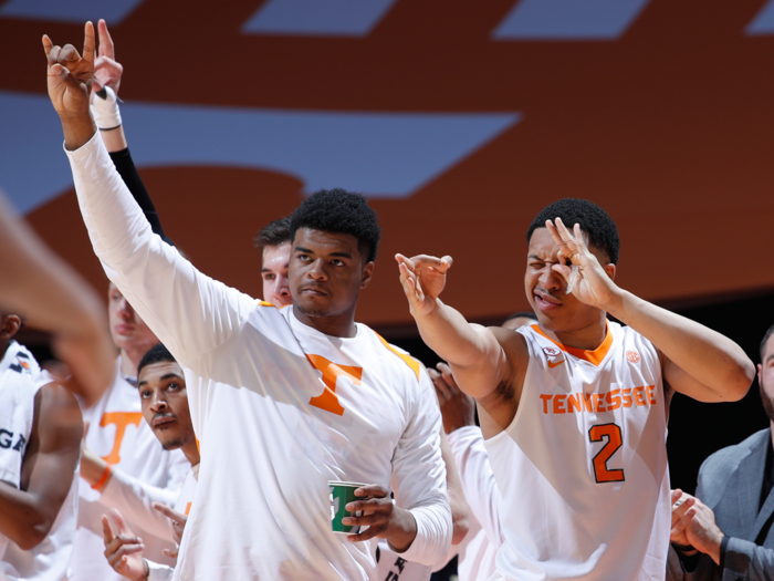 No. 3 Tennessee (-12) over No. 14 Wright State (Thursday, 12:40 p.m. truTV)