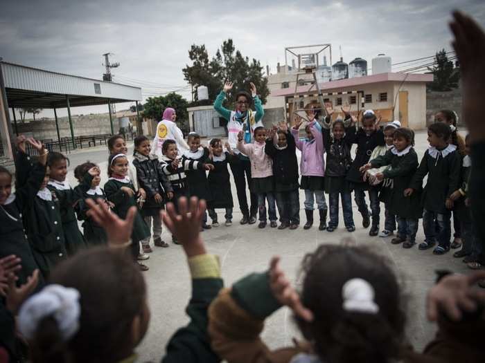 While many of the stories Jaques heard were specific to a conservative place like Gaza, they were also universal. Stories of friendships gone sour, unrequited love, and unhappy marriages. To help her subjects tell their stories, Jaques included extensive diary entries from the women in Gaza Girls.