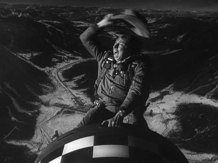 "Dr. Strangelove or: How I Learned to Stop Worrying and Love the Bomb" (1964)