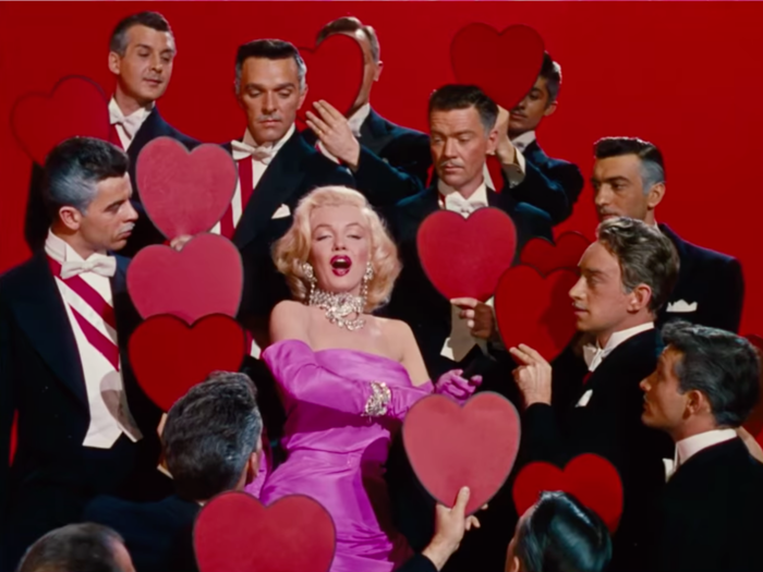 "Gentlemen Prefer Blondes" (1953)