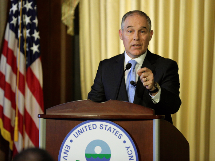 Pruitt flies first-class due to security threats