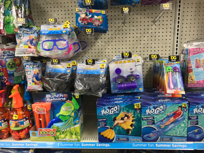 Dollar stores