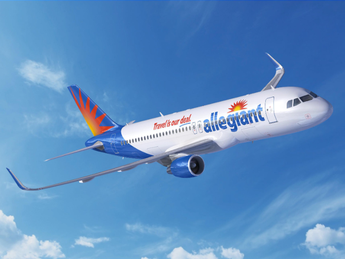 7. Allegiant Airlines: 70