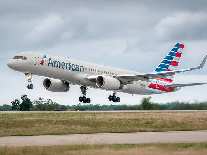 8. American Airlines: 68