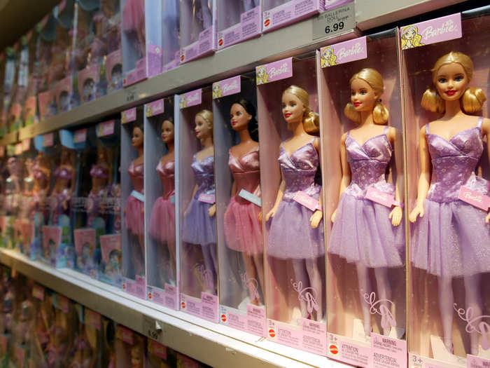 It had endless aisles lined with dolls ...