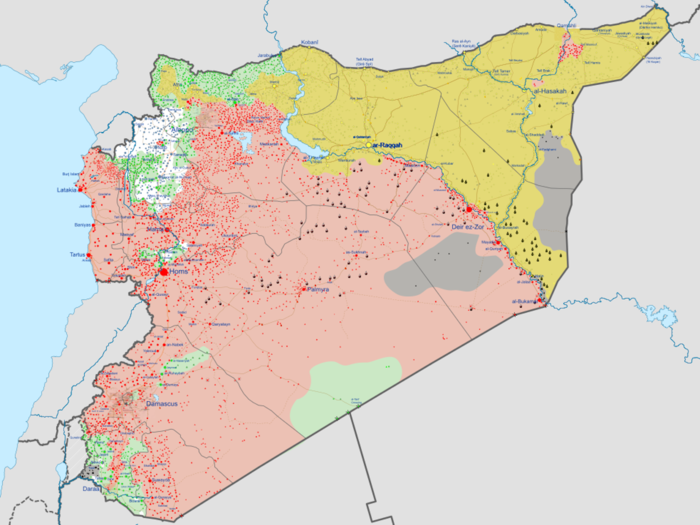 While not over, the Syrian Civil War in entering a new phase. ISIS is becoming less of a threat, Assad has, with the help of the Hezbollah, Iran, and the Russians, taken much rebel-held territory. The Kurdish SDF is now the second largest group in the region, but it is not clear if it will integrate with the Syrian government.