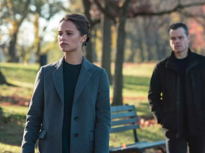 But before "Tomb Raider," Vikander starred in another action movie: 2016