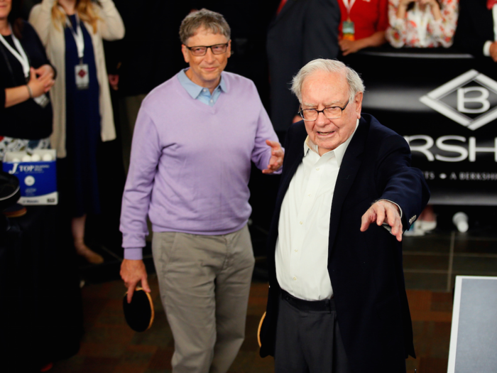 Gates has said Buffett