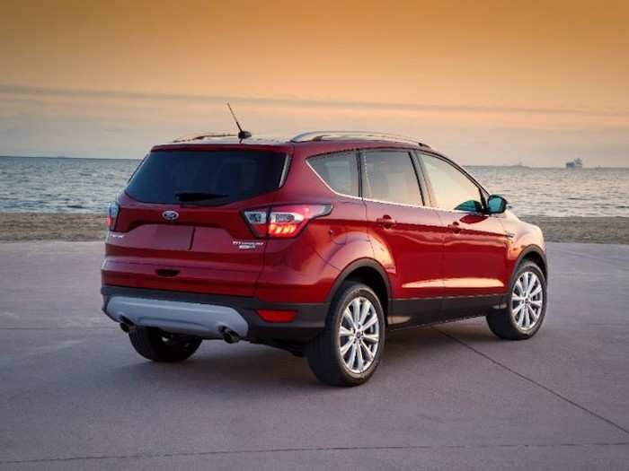 4. Ford Escape: 308,296. +0.4%.