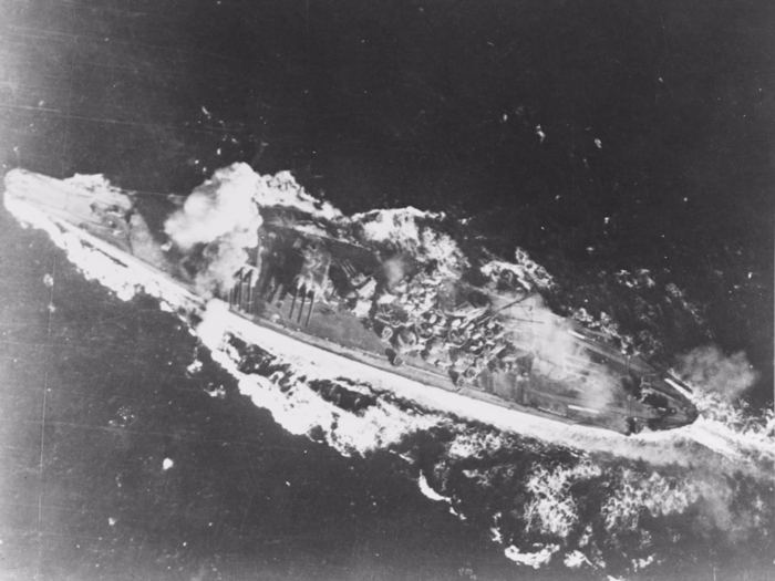 Battle of Leyte Gulf, October 23-26, 1944.