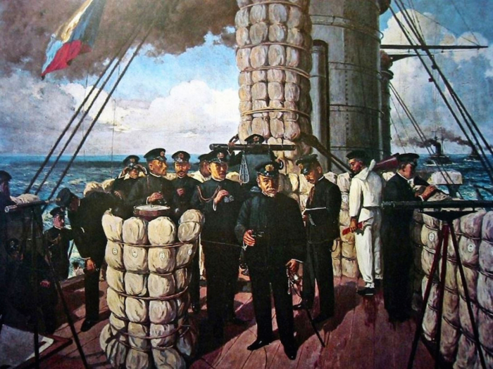 Battle of Tsushima, May 27-28, 1905.