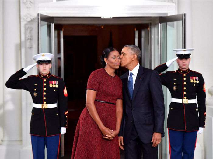 Whether or not you and your partner end up in the White House, Michelle said that married couples shouldn