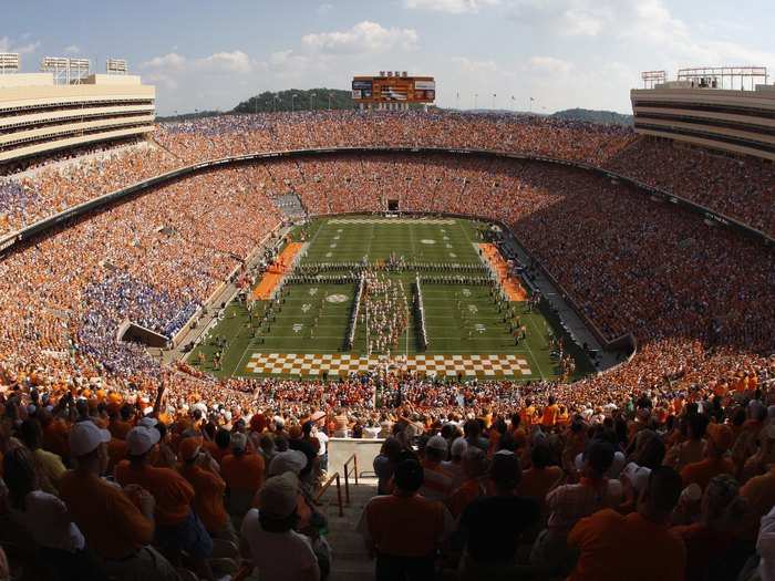 6: Neyland Stadium — Knoxville, Tennessee, United States