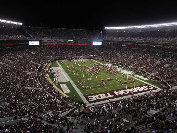 8: Bryant-Denny Stadium — Tuscaloosa, Alabama, United States