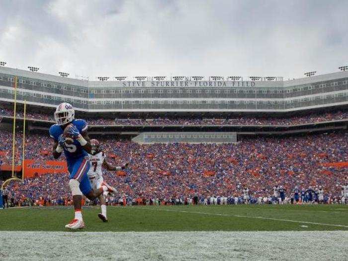 18: Ben Hill Griffin Stadium — Gainesville, Florida, United States