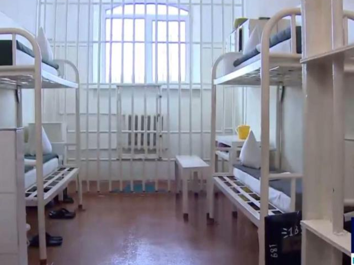 RUSSIA: At the notorious Black Dolphin Prison on the Kazakhstan border, inmates share small 50-foot cells that are set back about 3 feet from the door — a 