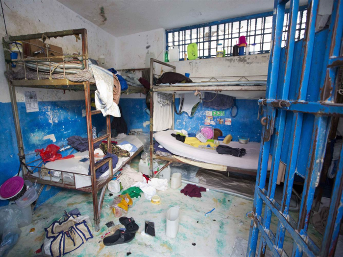 HAITI: Civil Prison in the coastal town of Arcahaiea is notoriously overcrowded. In 2016, 174 inmates escaped during a riot that left one guard dead and others injured.