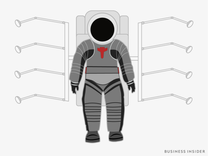 Spider Flyer-Walker Spacesuit (Date unknown)