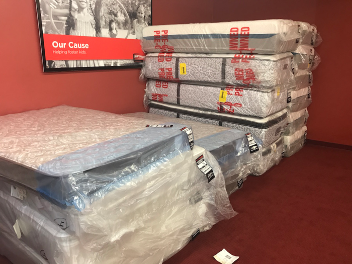 This is because the company offers a 120-day return period for customers to trial its mattresses. Returned items are then offered to other customers, often at a 50% discount.