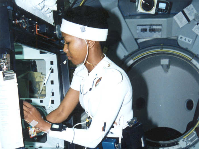 "It got rid of that feeling of insignificance," Astronaut Mae Jemison, who went to space in 1992, said of the experience. "I was as much a part of this universe as any speck of stardust. I had as much right to be here."