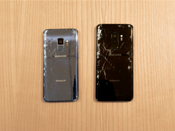 SquareTrade gave the Galaxy S9 an overall breakability score of 71, or medium risk. The Galaxy S9 Plus received a breakability score of 76, or medium-high risk.