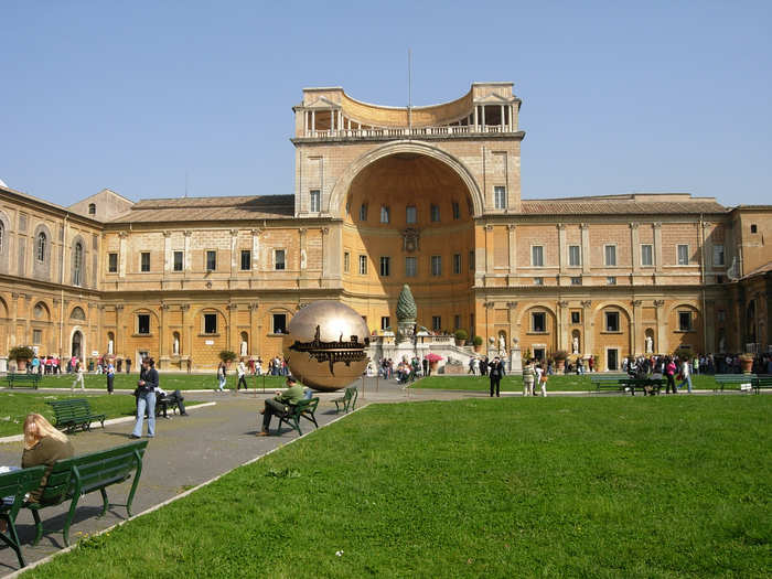 A huge part of the Vatican Palace complex today is dedicated to the Vatican Museums, one of the world