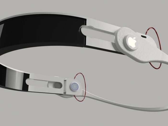 This almost looks like an Apple version of Google Glass.