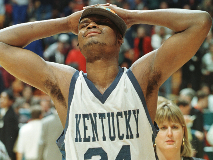 Antoine Walker was one of the leading scorers and a first-team All-SEC player for the 