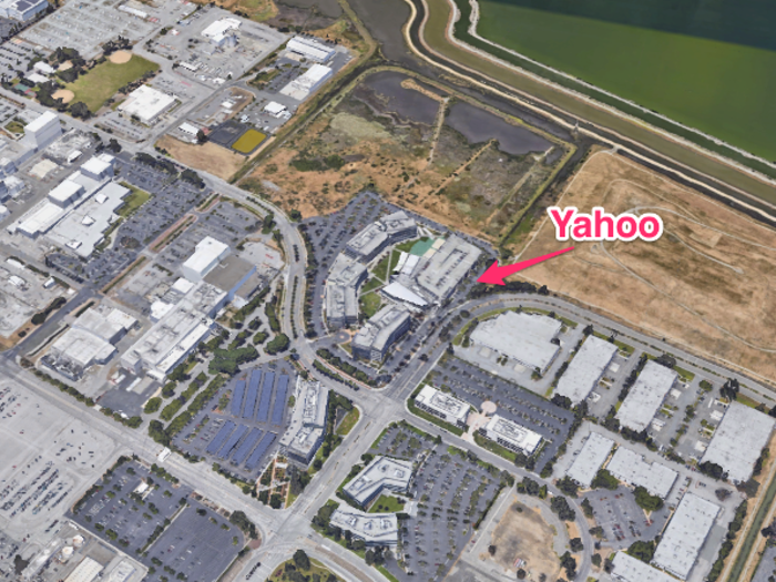 Yahoo, in Sunnyvale, won