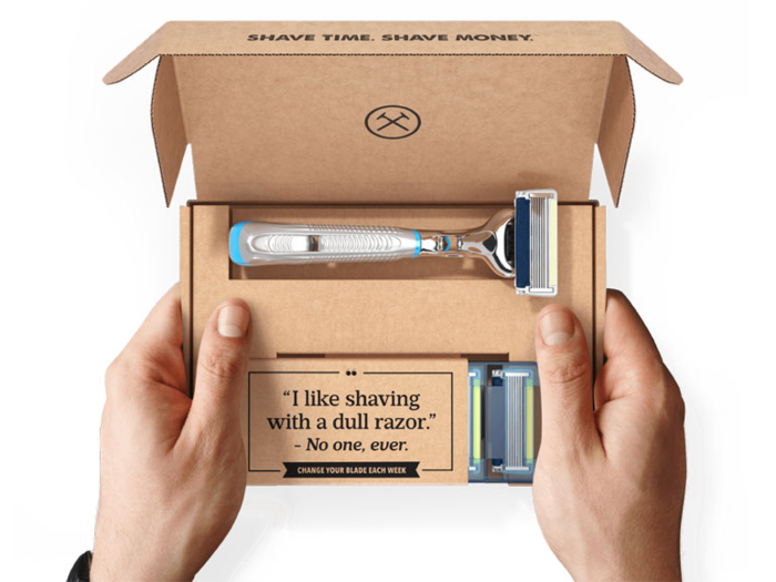 A new razor from Dollar Shave Club