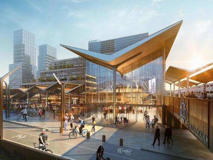 Lastly, the developers hope to replace the current Clybourn Metra stop with a new transit hub.