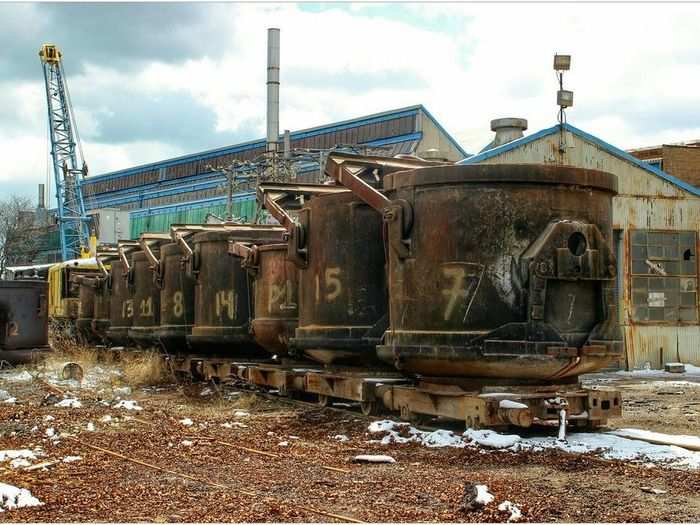 The site includes the former A. Finkl & Sons steel plant property, which was demolished in 2015. Here