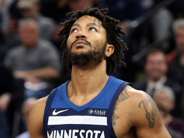 Rose would go on to win the NBA MVP in 2011, before a slew of injuries sent his career spiraling. After stints with the Knicks and Cavaliers, Rose is once again looking to start fresh with the Minnesota Timberwolves.